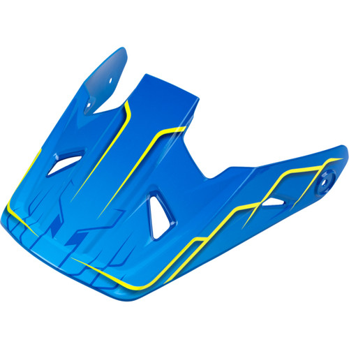 Z1R - Rise 2.0 Visor - Teal/Yellow