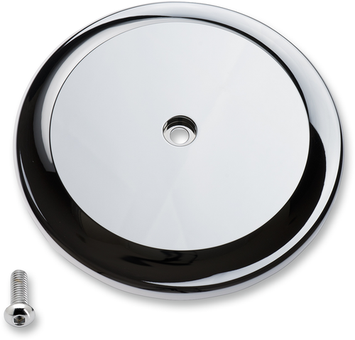 Smooth Air Cleaner Cover - Chrome