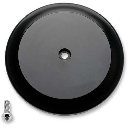 Joker Machine #02-222-1 - VT Air Cleaner Cover - Smooth - Black