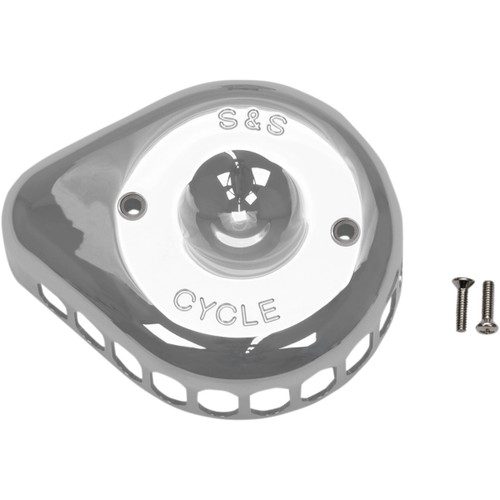 S&S Cycle #170-0367 - Air Cleaner Cover - Mini Teardrop - Chrome