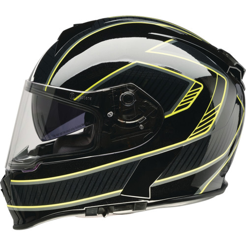 Z1R - Warrant Helmet - Amplify - Black/Hi-Viz - Large