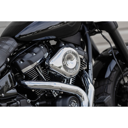 S&S Cycle #170-0530 - Air Cleaner Cover - Teardrop - Chrome
