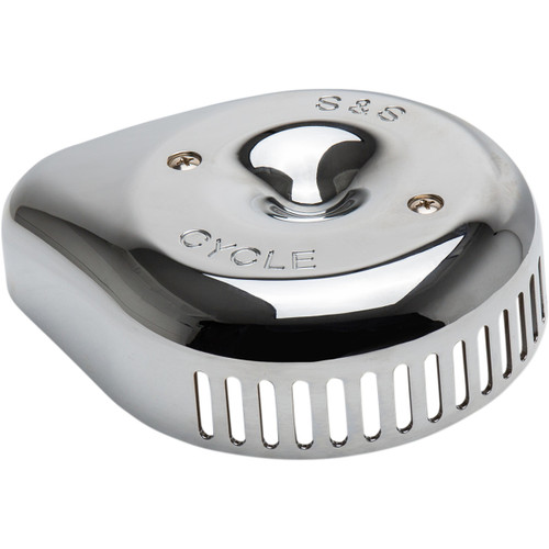 S&S Cycle #170-0532 - Air Cleaner Cover - Slasher - Chrome