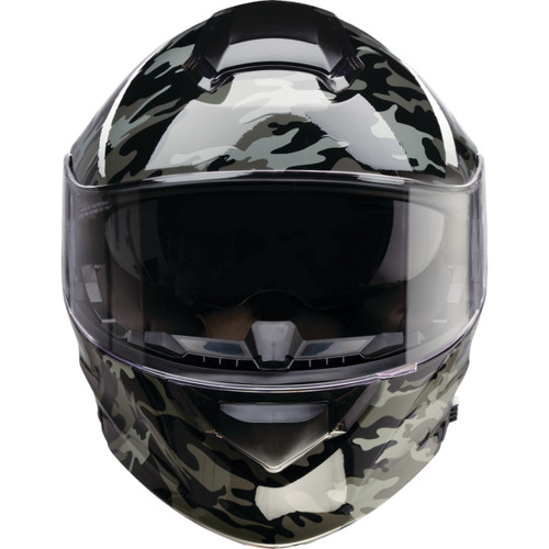Z1R - Solaris 2.0 Modular Helmet - Camo - Black/Gray - Medium