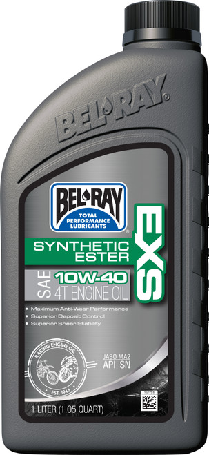 Bel-ray #99161-B1LW - EXS Full SYN Ester OIL 10w40 1LT (12/Case Sold EA