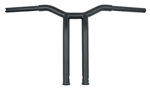 Burly Brand #B12-6053SB - Dominator Raked Bar 14" 1.25" Matte Black
