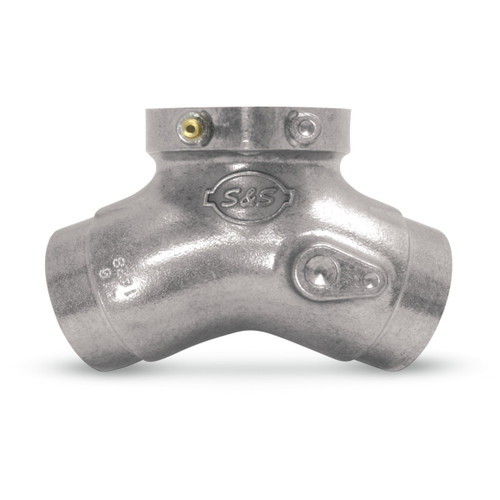 S&S Cycle #16-2528 - Flange-Mount Intake Manifold - Super G - Evolution Big Twin