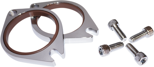 Intake Flange with Seals - Zinc - Pair