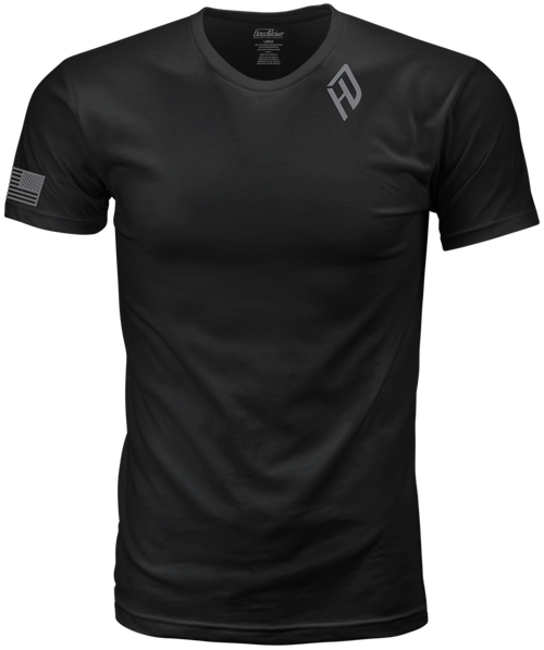 Harddrive #800-02042X - Harddrive Shield Tee Black/White 2x