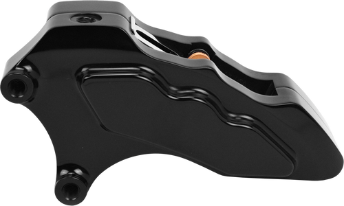 Hawg Halters Inc #LHSAB6013 - 6 Pist Diff Front Caliper L/H Black 00-Up W/ 13" Rotor