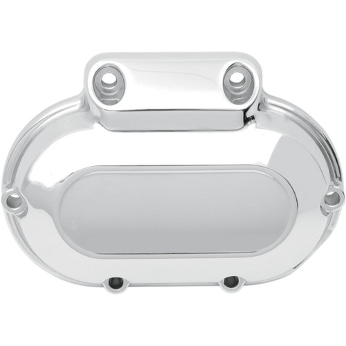 Drag Specialties - Transmission Side Cover - Chrome - '06-'17 Harley-Davidson