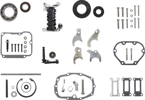 Baker Drivetrain #OD6-404P2-02  - 6-Speed Gear Set - Polished