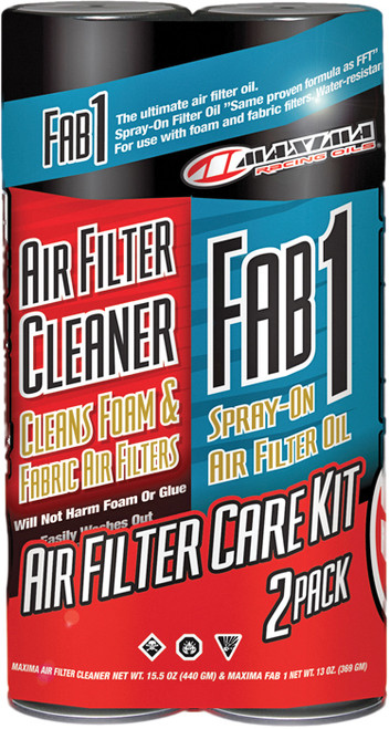 Maxima #70-799202 - AIR Filter Care KIT 2-pk