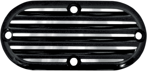 Inspection Cover - Black/Silver - Finned