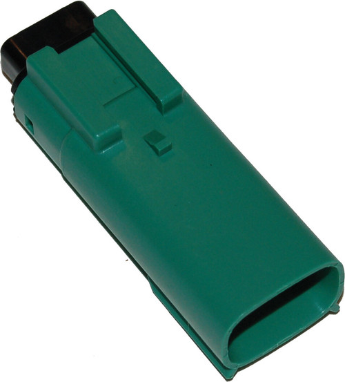Namz Custom Cycle #NM-33481-0304 - 3-Pin Fem Connector Green Hd 72534-07gn Vrscr 07-Up