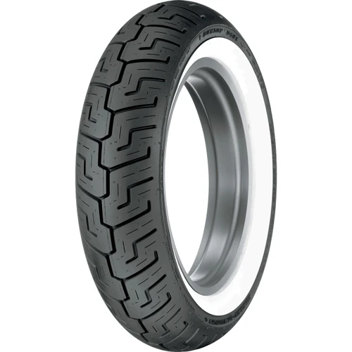 Dunlop #45064563 - Tire - D401 - Rear - 150/80B16 - Wide Whitewall - 71H
