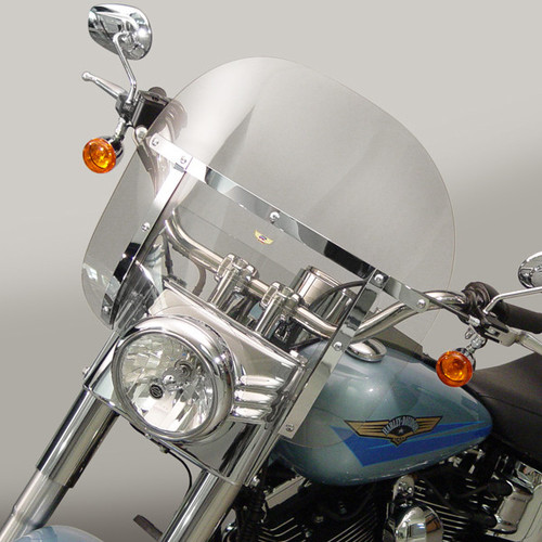 National Cycle #N2270 - Chopped Heavy Duty Windshield Clear