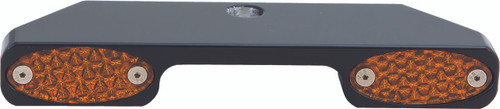 Pro One #909101B - Turn Signal Bar W/Amber Led Narrow Glide Blk