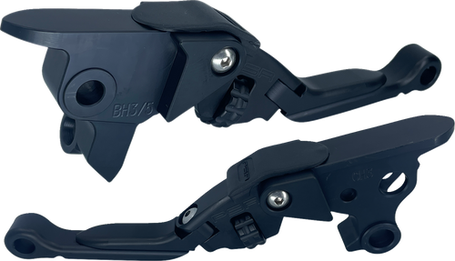 PSR #12-03652-22 - Anthem Pro Adjustable Lever Set for Harley Models - Black