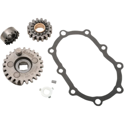 Baker Drivetrain #140-64-A - Kicker Gear Set - Classic/4-Speed - '36-'86 Big Twin