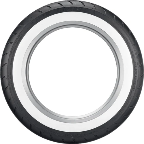 Dunlop #45131419 - Tire - American Elite - Rear - MT90B16 - Wide Whitewall - 74H