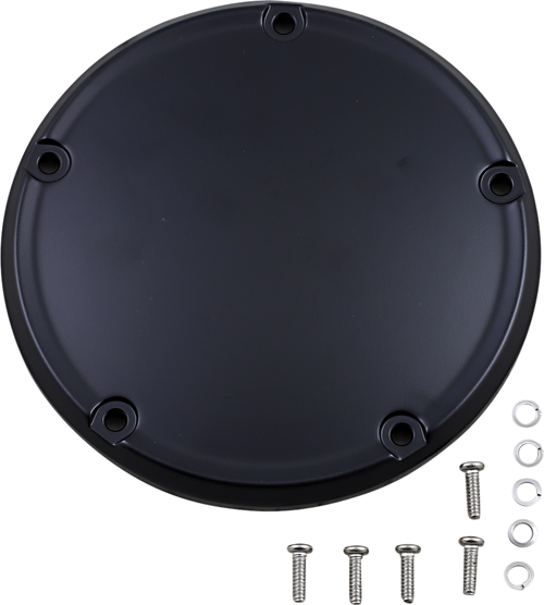 Drag Specialties Derby Cover - Matte Black - Softail