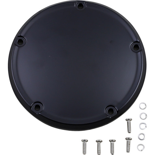 Drag Specialties - Derby Cover - Matte Black - 5 Hole - '18-'25 Softail