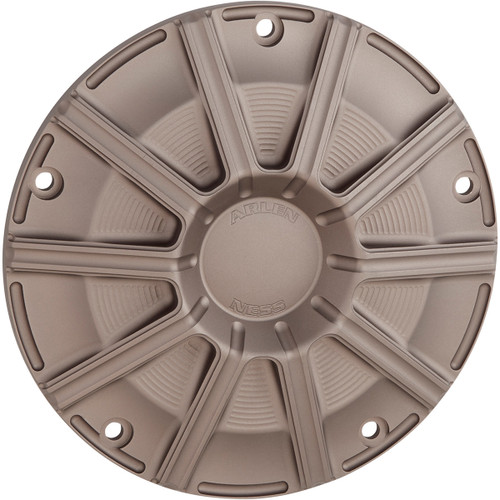 Arlen Ness #700-007 - 10-Gauge Derby Cover - Titanium - Touring/Trike