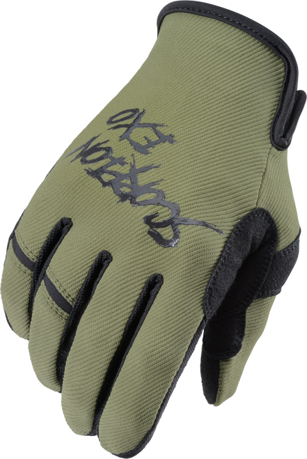 Scorpion Exo #G46-093 - Air-Stretch Gloves Grind Olive/Coal Sm