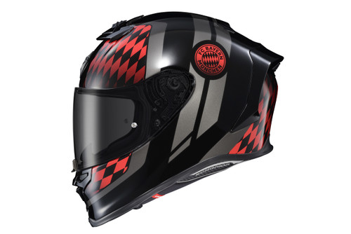 Scorpion Exo #R1-1304 - Exo-R1 Air Full Face Helmet Fc Bayern Munchen Md