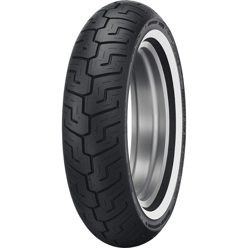 Dunlop #45064132 - Tire - D401 - Rear - 150/80B16 - Medium Whitewall - 71H