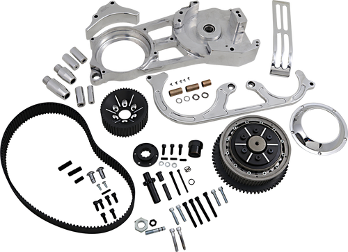 2" Open Belt Drive - Polished 2" Open Belt Drive - Polished