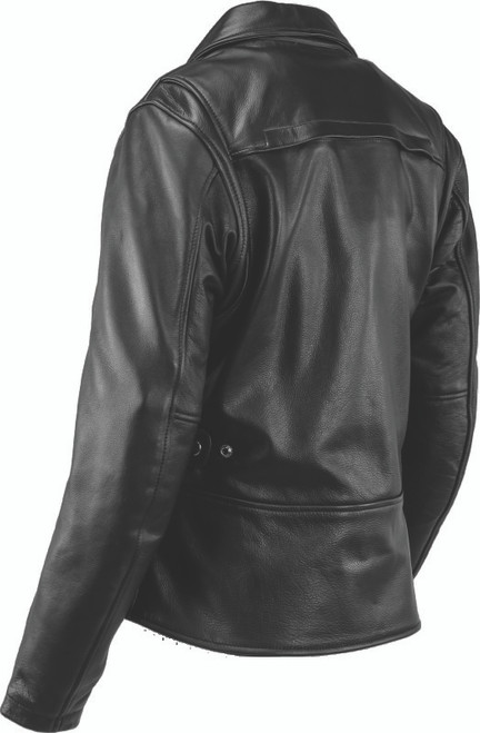 Kuryakyn #094376 - Leather By River Road Ironclad Classic Leather Jacket Black Womens - Small
