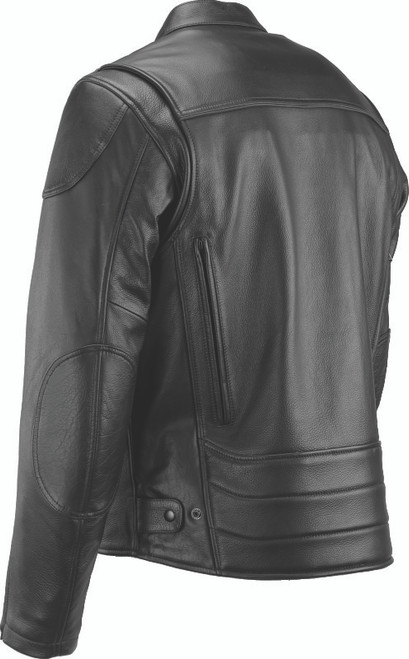 Kuryakyn #094356 - Leather By River Road Race Leather Jacket Black - Small