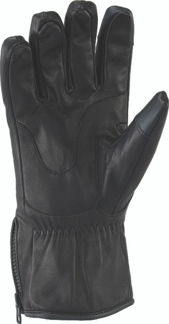 Kuryakyn #094490 - Leather By River Road Taos Cold Weather Gloves Black - Small