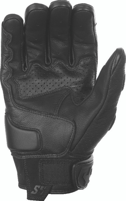 Speed and Strength Twist of Fate Leather Gloves Black - Small - #892330