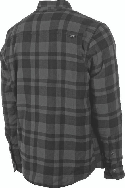Speed and Strength Black 9 2.0 Moto Shirt Grey - Small - #892272