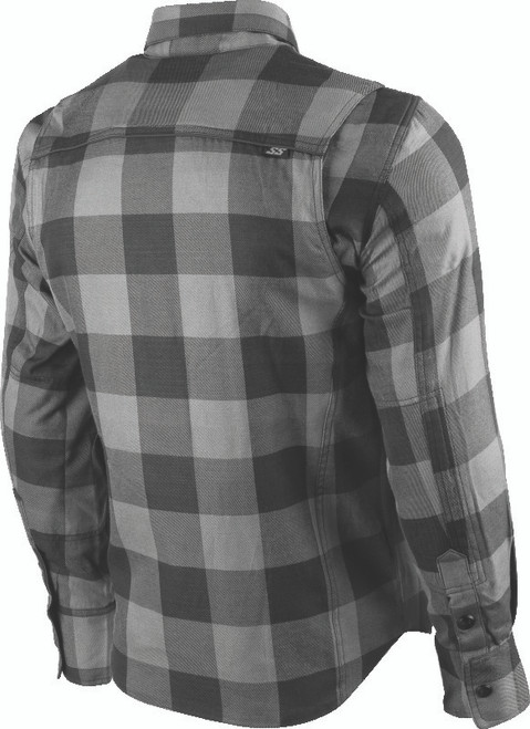Speed and Strength True Grit Armored Moto Shirt Grey - Small - #889731