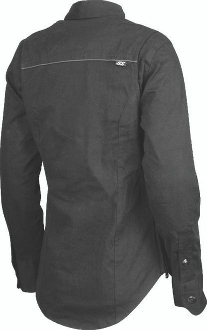 Speed and Strength Speed Society Armored Moto Shirt Black Womens - XS - #880429