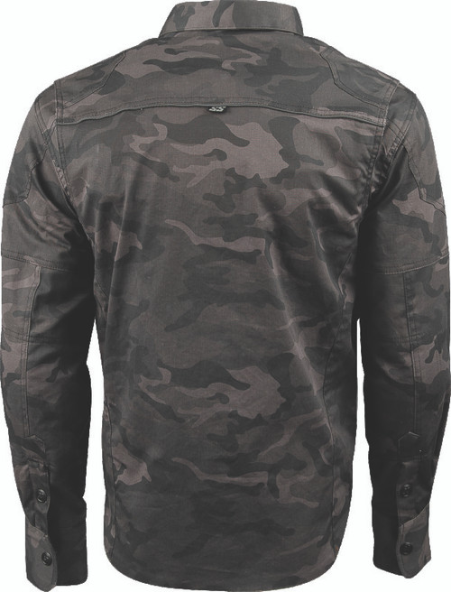 Speed and Strength Call to Arms Moto Shirt Camouflage - Small - #889518