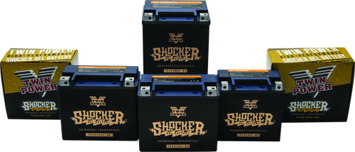 Twin Power YTX-14L Shocker Gel Battery Replaces H-D5958-04 220 CCA