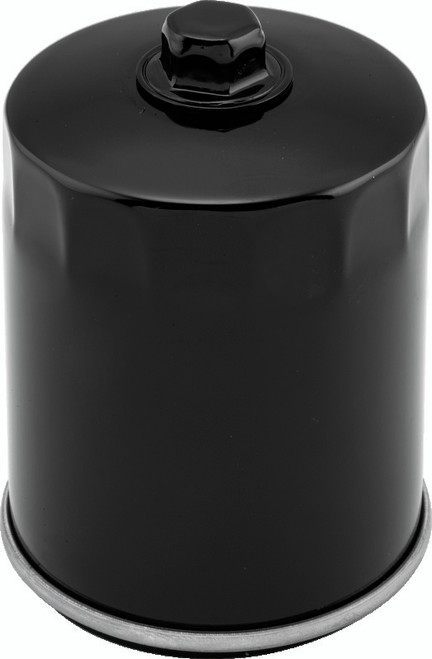Twin Power 80-99 Big Twin Exc Twin Cam L84-Up XL Black Oil Filter W/Nut Replaces H-D0305-80A