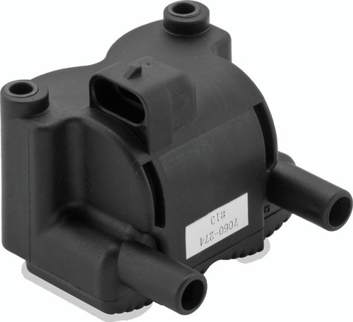 Twin Power 02-07 FLH FLT with EFI Ignition Coil Black Replaces H-D1743-01 Single Fire .5 Ohm