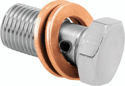 Twin Power Stainless Brake Fitting 7/16 Inch Banjo Bolt