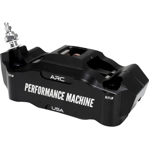 Performance Machine (PM) #0052-2427-MB - Radial Mount Caliper - Front Left - Black Anodized