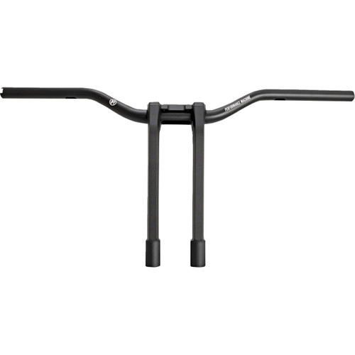 Performance Machine (PM) #0208-2197M-SMB - Phatbar & Riser Kit - Internal Wiring - 11-1/2" - Black Ops
