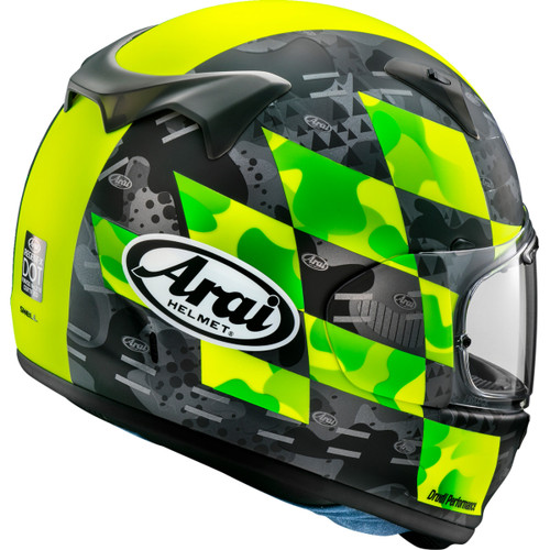 Arai Helmets #0101-17553 - Regent-X Helmet - Patch - Yellow - Medium