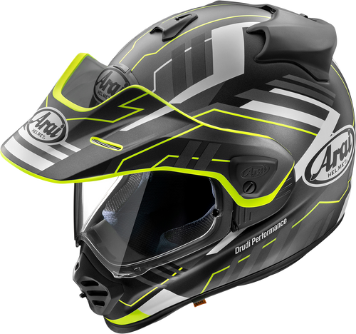 Arai Helmets #0140-0566 - XD-5 Helmet - Trail - Yellow Frost - Medium