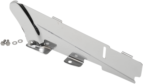 Lower Belt Guard - 07-17 FXD/FXDWG/FLD - Chrome