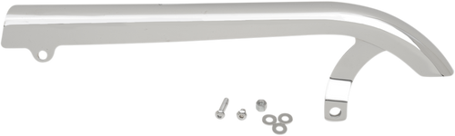 Upper Belt Guard - 07-17 FXD/FXDWG/FLD - Chrome